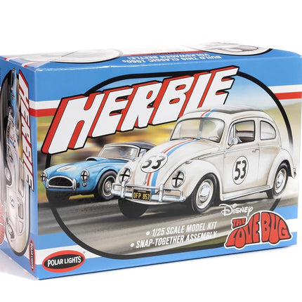 Herbie Volkswagen Beetle Polar Lights Model Kit