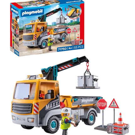 Playmobil | Action Heroes | Construction Lorry wit