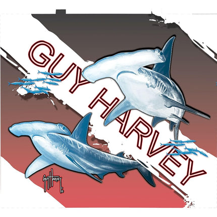 Tervis Venture Lite Guy Harvey - Hammerhead Made in USA Double Walled Insulated Tumbler Travel Cup Keeps Drinks Cold & Hot, 24oz Water Bottle, Classic