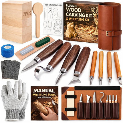 Wood Carving Kit Whittling Kit: Wood Carving Knife