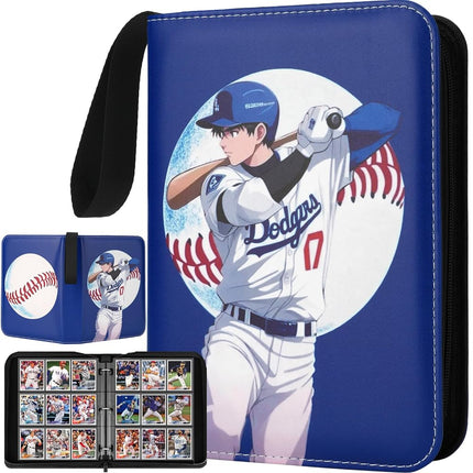 HBK Baseball Card Binder 900 Pockets, PU Leather w
