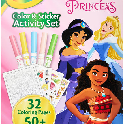 Crayola Color & Sticker Activity Set, Princess (fo
