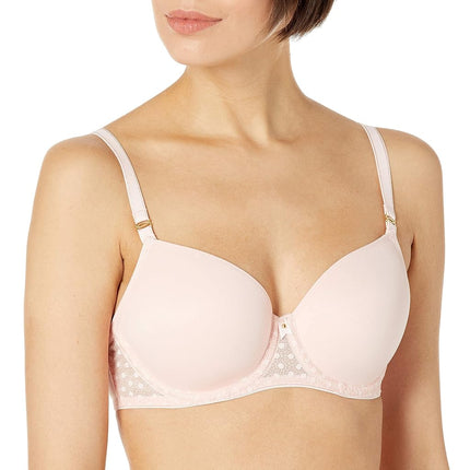 Freya Women's Starlight Underwire Idol Molded T-Shirt Bra, Rosewater, 28E