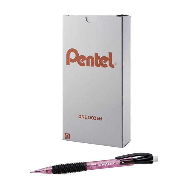 Pentel CHAMP Mechanical Pencil, (0.9mm), Tinted PI