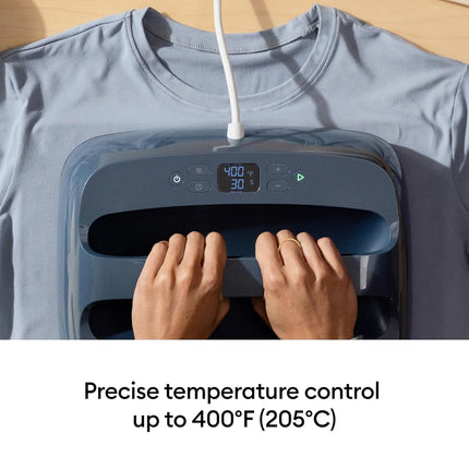 Cricut EasyPress SE - 12"x10" Heat Press - Heat Transfer Machine for T-Shirts, Sweatshirts, Blankets, Pillows & More - Easy to Use - Blue