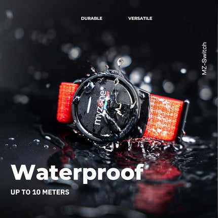 Myzone MZ-Switch Heart Rate Monitor, Waterproof Fitness Tracker