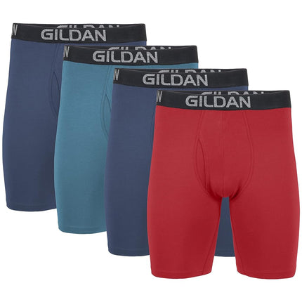 Gildan Men's Cotton Stretch Boxer Brief, Multipack