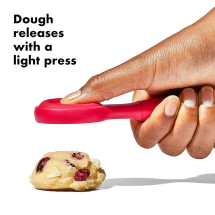 OXO Good Grips Medium Silicone Cookie Scoop & Small Spatula Set