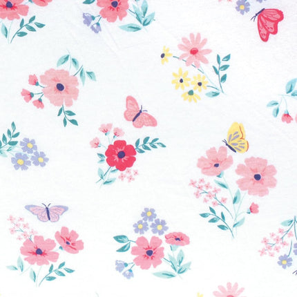 Hudson Baby Unisex Baby Changing Pad Cover, Butterfly Floral, One Size