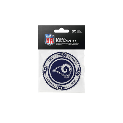 Sports Vault NFL Los Angeles Rams Baking Cupslarge, Team Colors, One Size