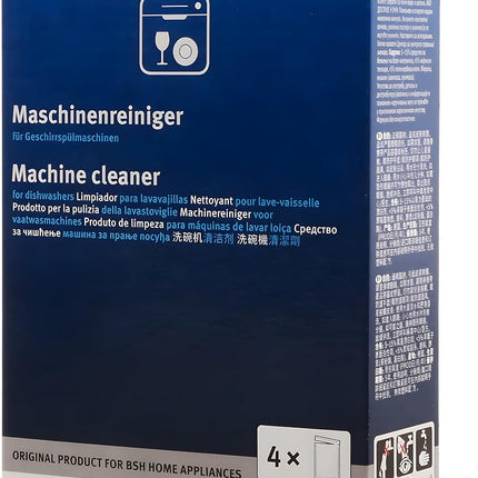 Original Bosch 00312477 Dishwasher Cleaner - 4 Packs 45g (4x45)