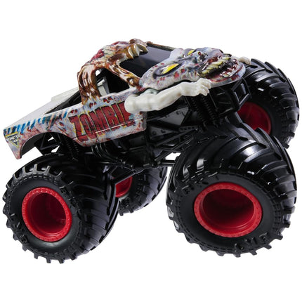 Monster Jam, Official Zombie Monster Truck, Die-Cast Vehicle, 1:64 Scale, Toys for Kids Ages 3 and Up