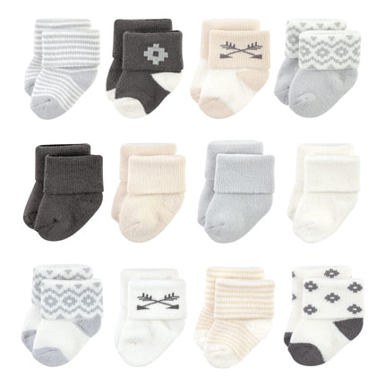 Hudson Baby Unisex Baby Cotton Rich Newborn and Te
