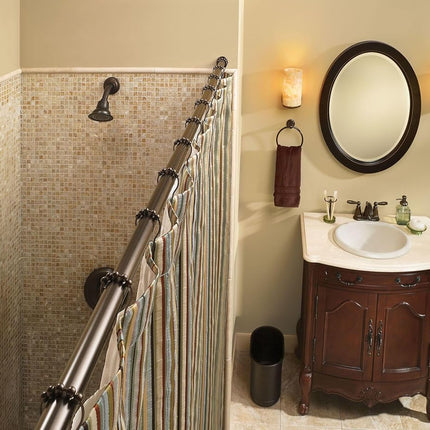 Moen SR2100OWB Lot de 12 anneaux de douche, bronze vieilli
