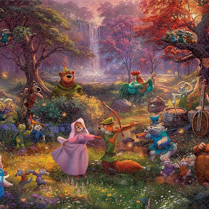 Ceaco - Thomas Kinkade - Disney - Robin Hood - 1000 Piece Jigsaw Puzzle