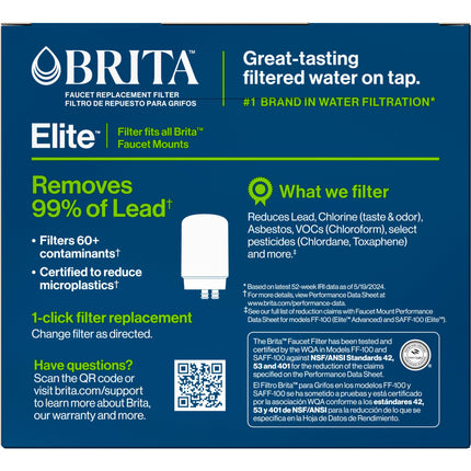 Brita 42618 Filtro de repuesto Brita On Tap (cromado) (el embalaje puede variar)