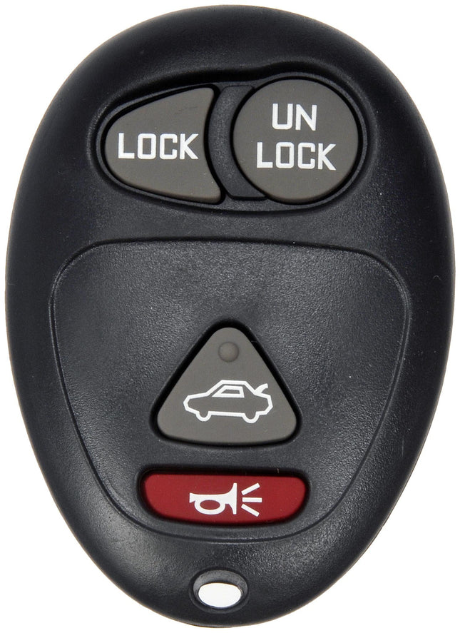 Dorman 13741 Keyless Entry Transmitter for Select Buick/Pontiac Models, Black