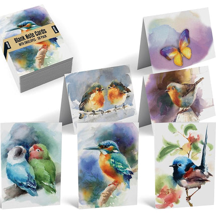 Better Office Products 50-Pack All Occasion Greeti