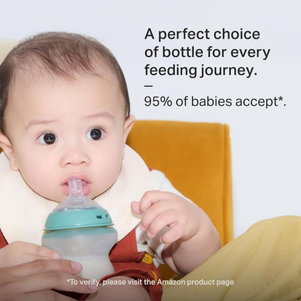 Tommee Tippee Natural Start Baby Bottle Silicone Breast-Like Teat 0m+ 260ml