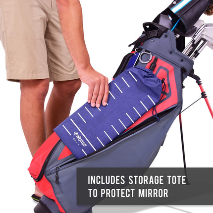 GoSports Golf Putting Alignment Mirrors - Designed by Golfers for Golfers