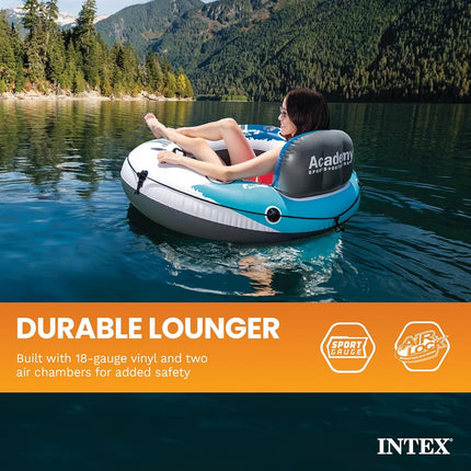 Intex River Run I Sport Lounge, Inflatable Water Float n.a. Red