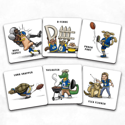YouTheFan NFL Los Angeles Rams Licensed Memory Match Game