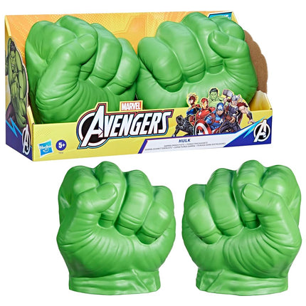 Marvel Avengers Hulk Gamma Smash Fists, Soft Foam Role Play Toy, Super Hero Toys for Kids Ages 5 and Up