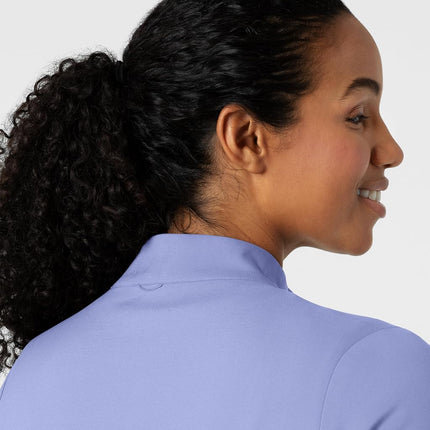 WonderWink womens Jacket, Ceil Blue, X-Small