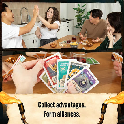 Exploding Kittens: Survivor The Tribe Has Spoken, 3-6 Players, Ages 8+