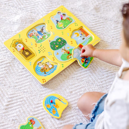 Nursery Rhymes 1 - Sound Puzzle [Toy] [Aug 30, 2016] Melissa & Doug