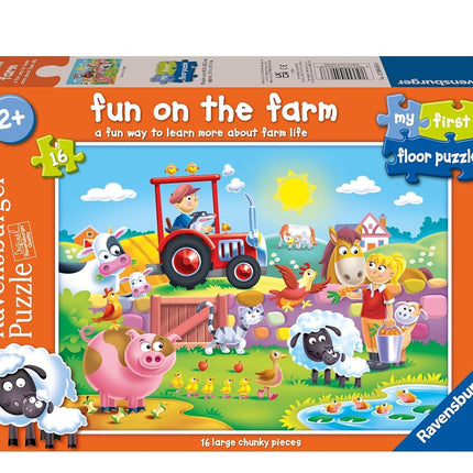 Ravensburger Children Puzzles Fun on the farm First - Ages 2+