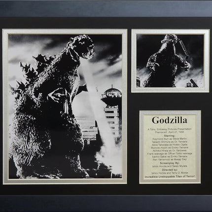 Legends Never Die Godzilla Framed Photo Collage, 1