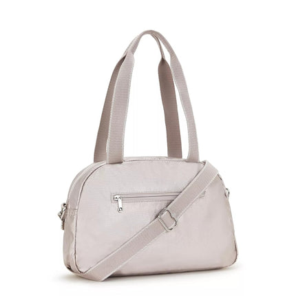 Kipling Cool Defea Metallic Shoulder Bag, Metallic Glow, 13''L x 8.75''H x 5''D