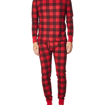 Fruit of the Loom Men's Thermal Waffle Sleep Set (
