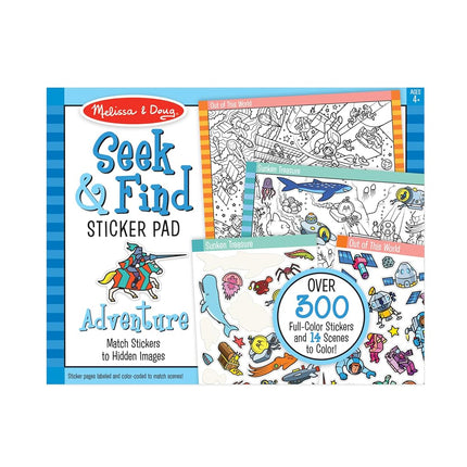 Melissa & Doug Seek & Find Sticker Pad � Adventure