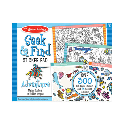 Melissa & Doug Seek & Find Sticker Pad � Adventure