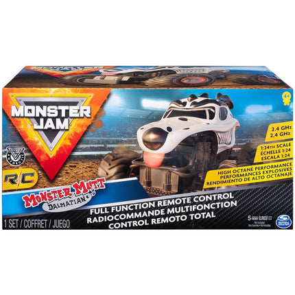 Monster Jam Official Megalodon Remote Control Monster Truck, 1:24 Scale, 2.4 GHz