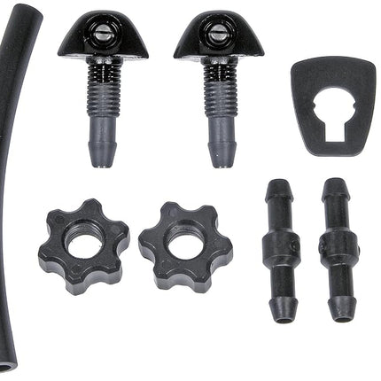 Dorman 47137: Windshield Washer Nozzle Kit, Black