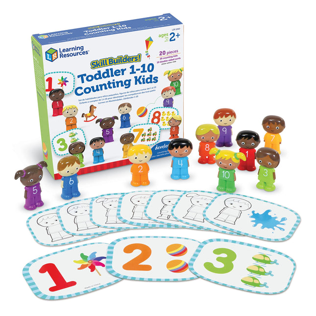 Learning Resources Skill Builders! Toddler 1-10 Co