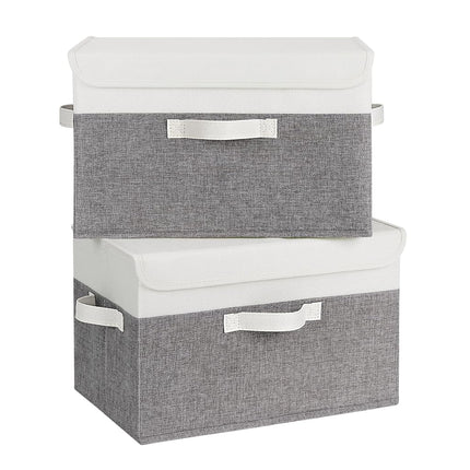 GRANNY SAYS Storage Boxes with Lids, Pack of 2 Fab