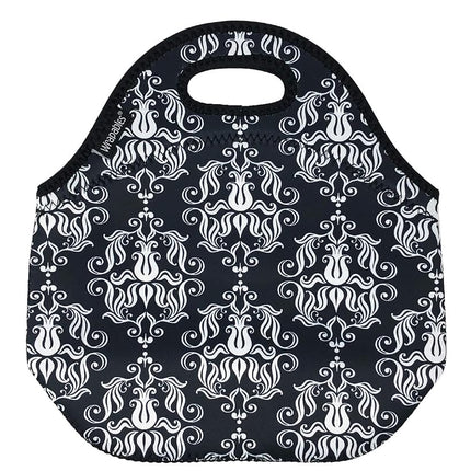 Wrapables® Insulated Neoprene Lunch Bag, Damask
