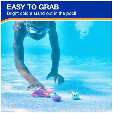 SwimWays Gabby's Dollhouse Dive Characters 3-Pack, Swimming Pool Accessories & Kids Pool Toys, Pool Party Supplies & Water Toys for Kids Aged 5 & Up