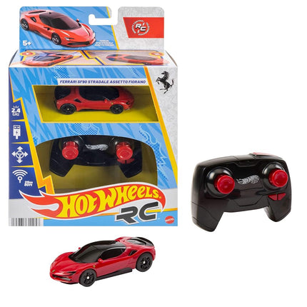 Hot Wheels RC Ferrari SF90 Stradale Assetto Fiorano, Toy Car