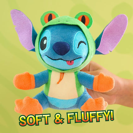 Disney Stitch Goes Wild Small Plush - Stitch Frog by Just Play
