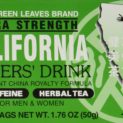 Evergreen Leaves Brand California Dieters' Tea 20 