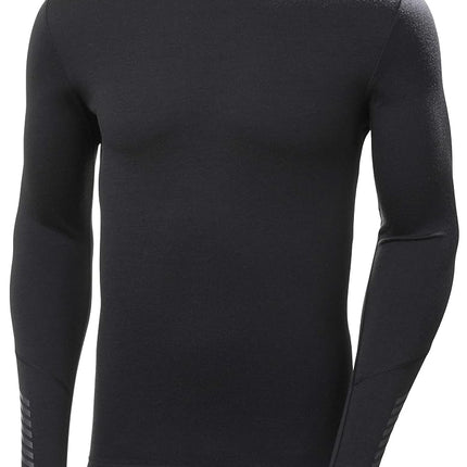 Helly Hansen Men's Lifa Merino Midweight Crew, Bla