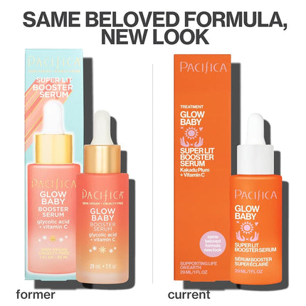 Pacifica Glow Baby Booster Serum For Unisex 1 oz Serum