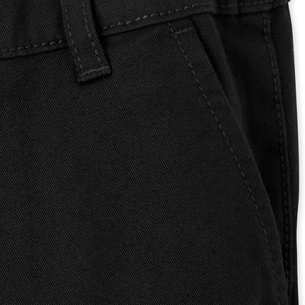 Pantalon Chino Extensible Bébé Garçon et Tout-Petit The Children's Place, Noir Unique, 2T