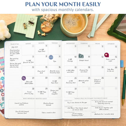 Legend Planner - Periwinkle A4 Weekly & Daily Goal Journal