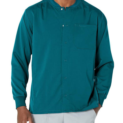 WonderWink Men's Warm-up Jacket, Caribbean, 5X-Lar